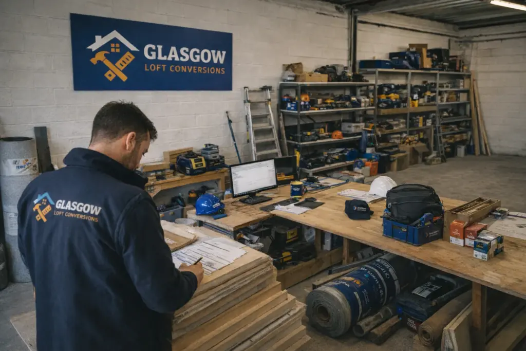 Glasgow Loft Conversions - Workspace Interior